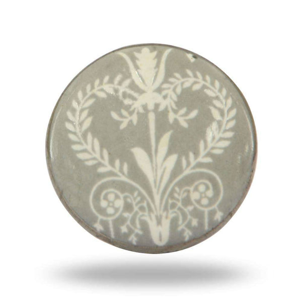 Set of Six Ceramic Wamer Drawer Round Knob Multipack