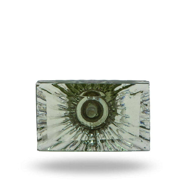 Set of Six Amenja Glass Bar Knob Multipack Green