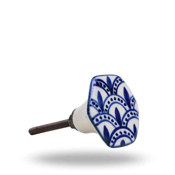 Set of Six Bassi Ceramic Bar Knob Multipack