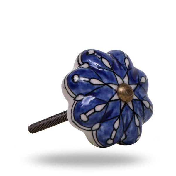 Set of Six Gavea Ceramic Knob