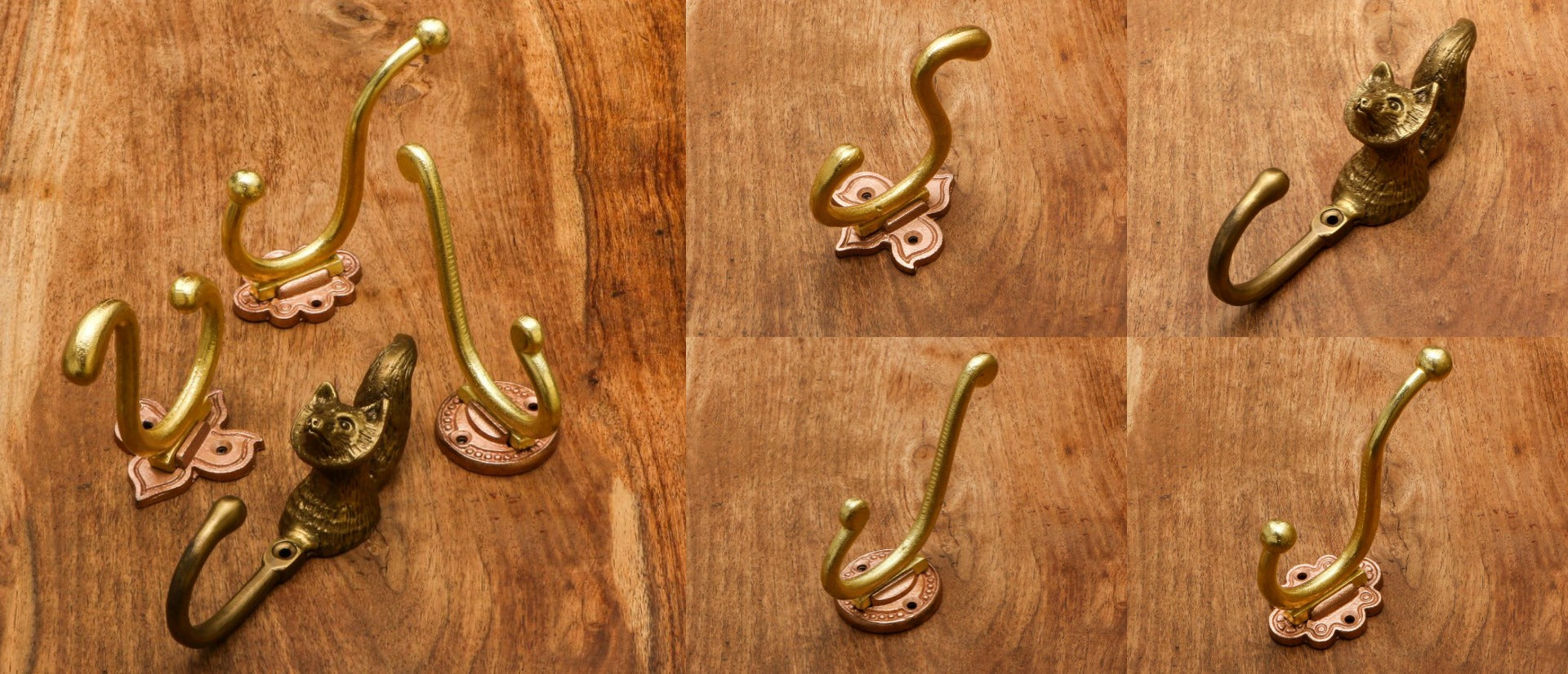 Get hooked on our fantastic new range of Copper and Brass hooks