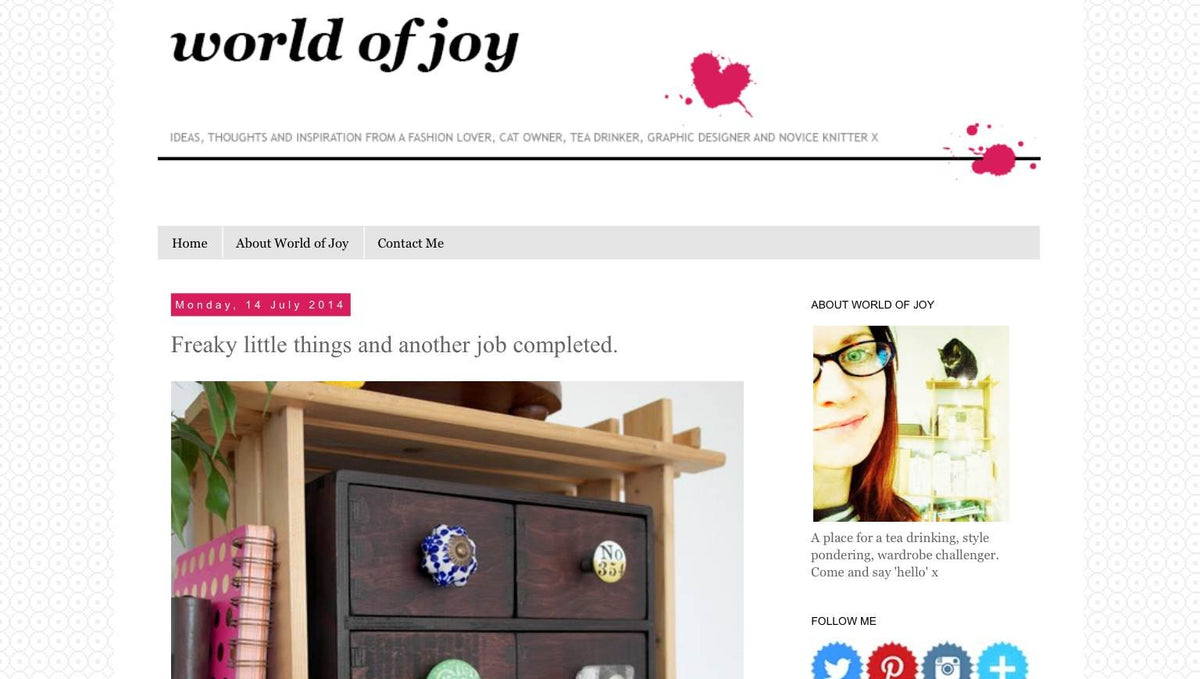 World of Joy Blog