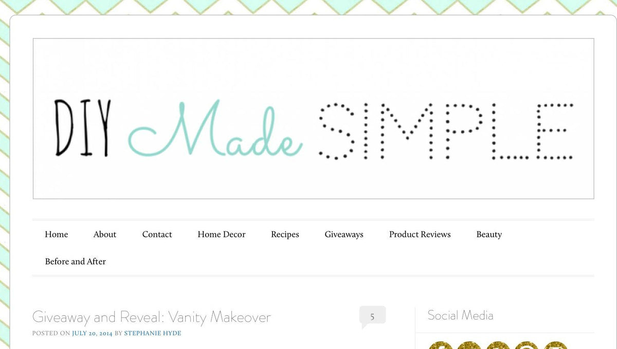 DIY Made Simple Blog Featuring Trinca-Ferro Ceramic and Glass Vintage Knobs