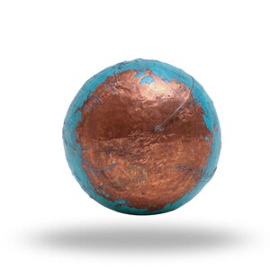 Set of Six Mundota Copper and Wood Round Knob Multipack