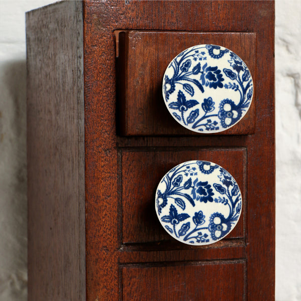 Set of Six Ceramic Beckenham Round Knob Multipack