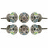 Set of Six Ceramic Talid Round Knob Multipack