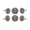 Set of Six Ceramic Morocco Round Knob Multipack