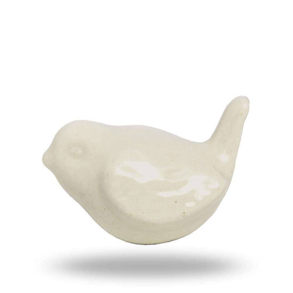 Set of 6 Ceramic Dove Knobs