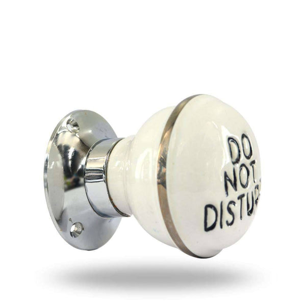 Ceramic Disturb Not Mortice Knob