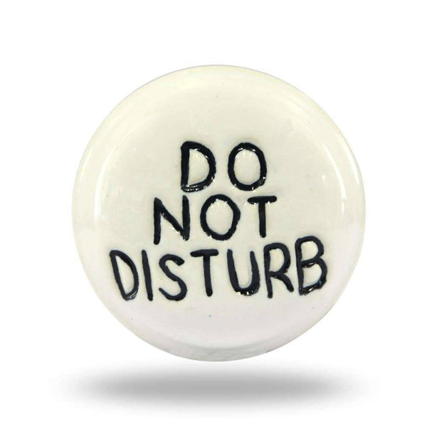 Ceramic Disturb Not Mortice Knob