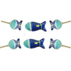 Set of 6 Marco Ceramic Fish Knobs