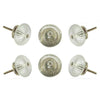 Ribbed Glass Round Knob online