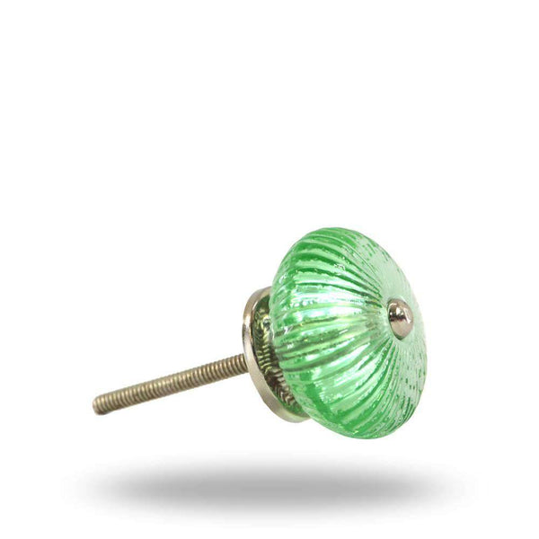 Shop Ribbed Glass Round Knobs