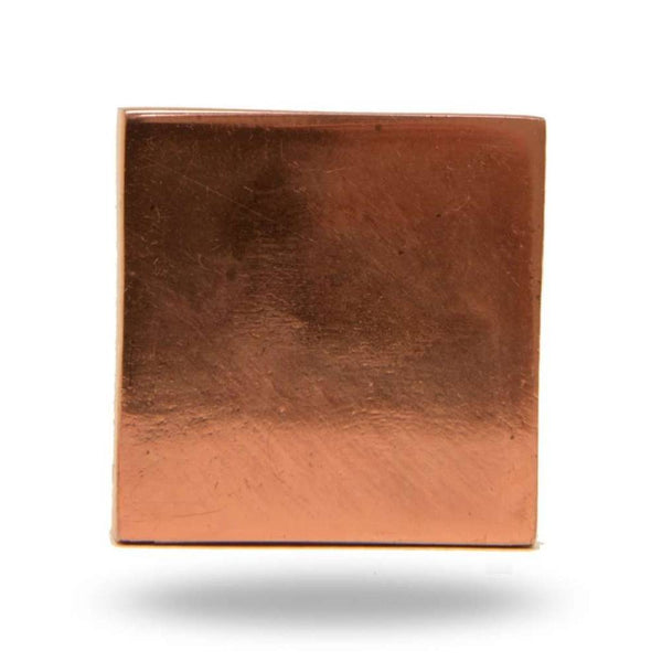 Set of Six Copper Portsoken Square Knob Multipack