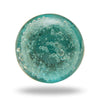 Bubble Glass Mortice Knobs Turquoise