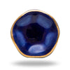 Set of Six Ceramic Jordan Novelty Knob Multipack / Finish: Dark Blue/Golden