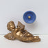 Set of  6 Ceramic Trefor Knobs Blue