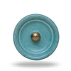 Set of  6 Ceramic Trefor Knobs Turquoise