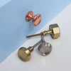 Set of Six Stirling Copper Knob