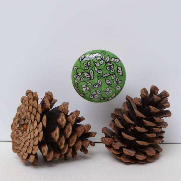 Set of Six Potter Ceramic Knobs
