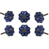 Set of Six Gavea Ceramic Knob